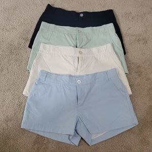 Lauren James Women's Shorts Set – Navy, Mint, White, Light Blue